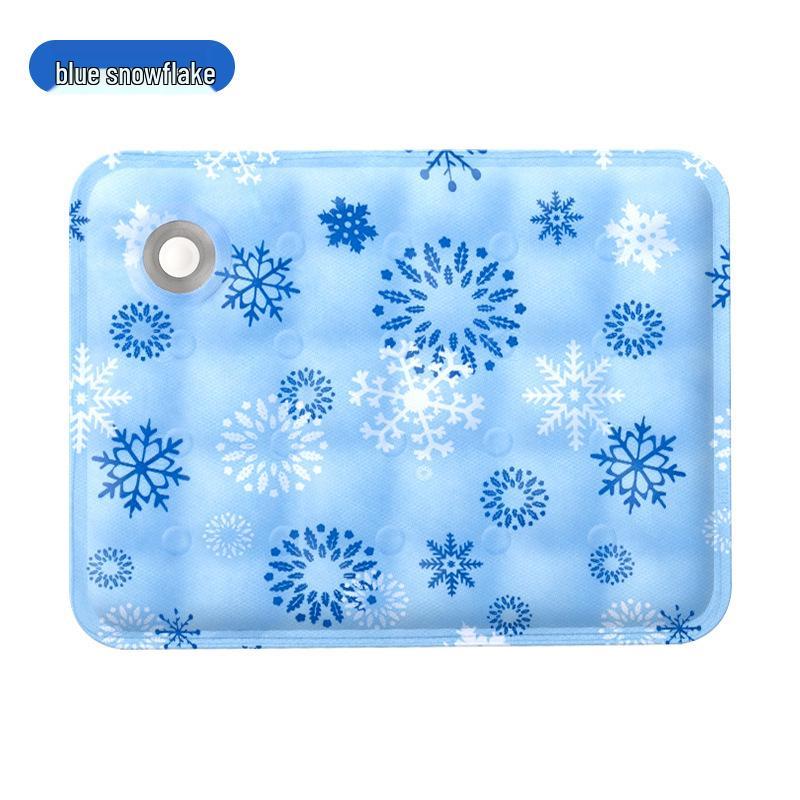 Summer Wear-Resistant Pet Cooling Mat: Thick, Washable Ice Mat for Dogs & Cats