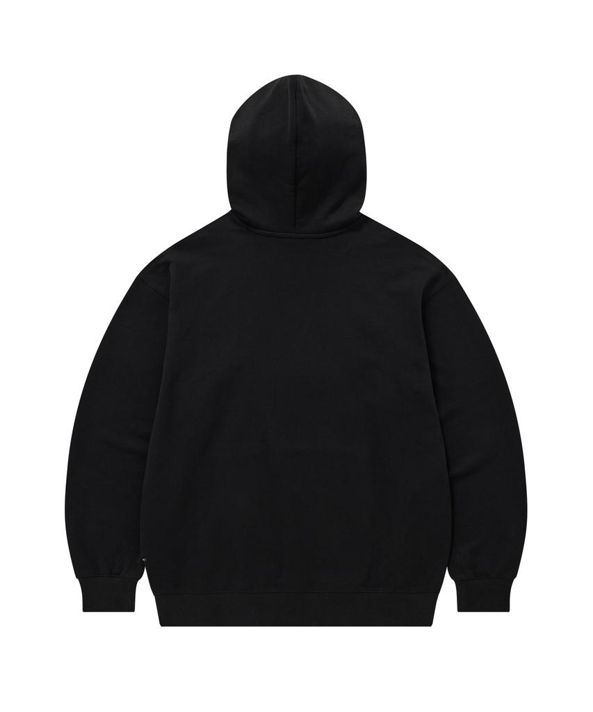 C Logo Hoodie Black