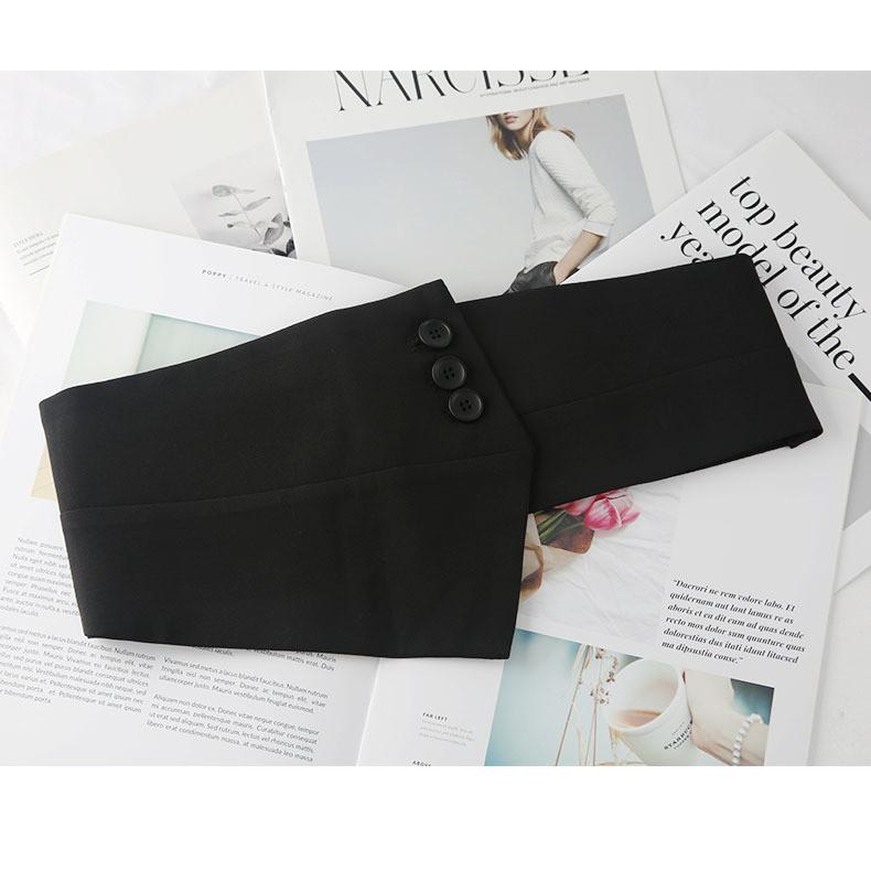 Casual Waist Womens Belt With Button Closure For Summer Dress And Outfits Shirt