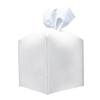 Leather Tissue Box Cover Square, Beautiful PU Leather Tissue Box Holder Decoration for Bathroom, Home Office, Living Room