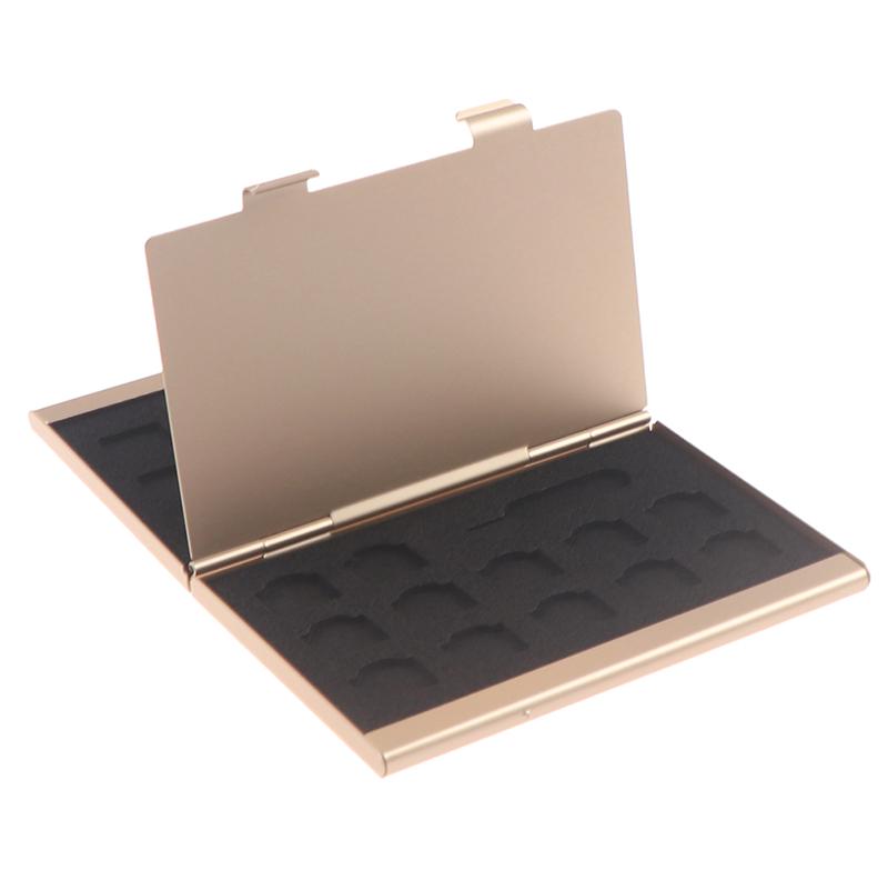 

Алюминиевый бокс для карт Память телефона Бокс для SIM-карт Упаковка для карт Коробка для хранения