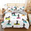 Pet Dog Bedding Set Adults Children Winter Duvet Cover Sets Kids,twin Full Queen King Bedroom Set Home Textile Housse De Couette
