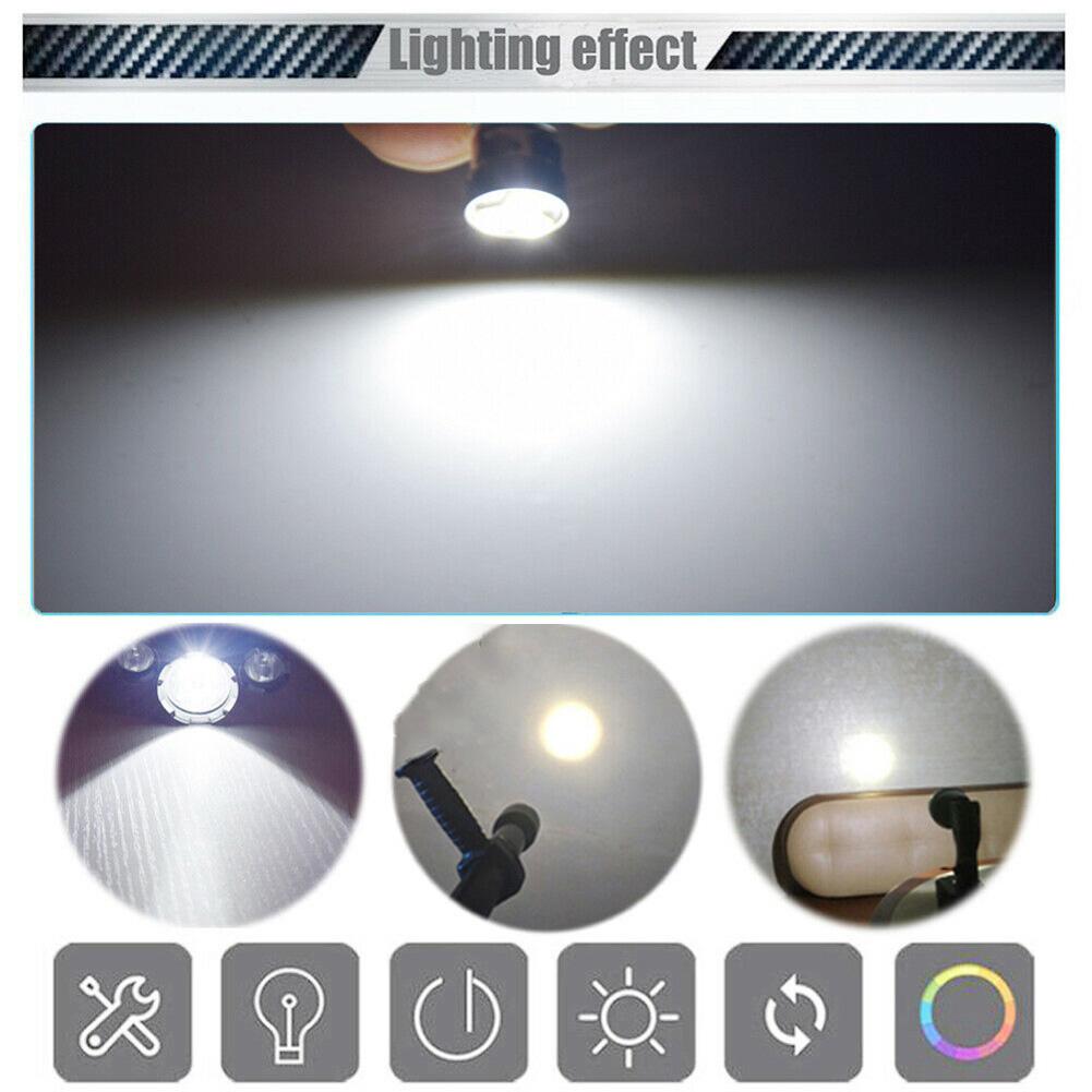 

Torch Flashlight LED Bulb 6000K Base 3V P13.5S 2pcs