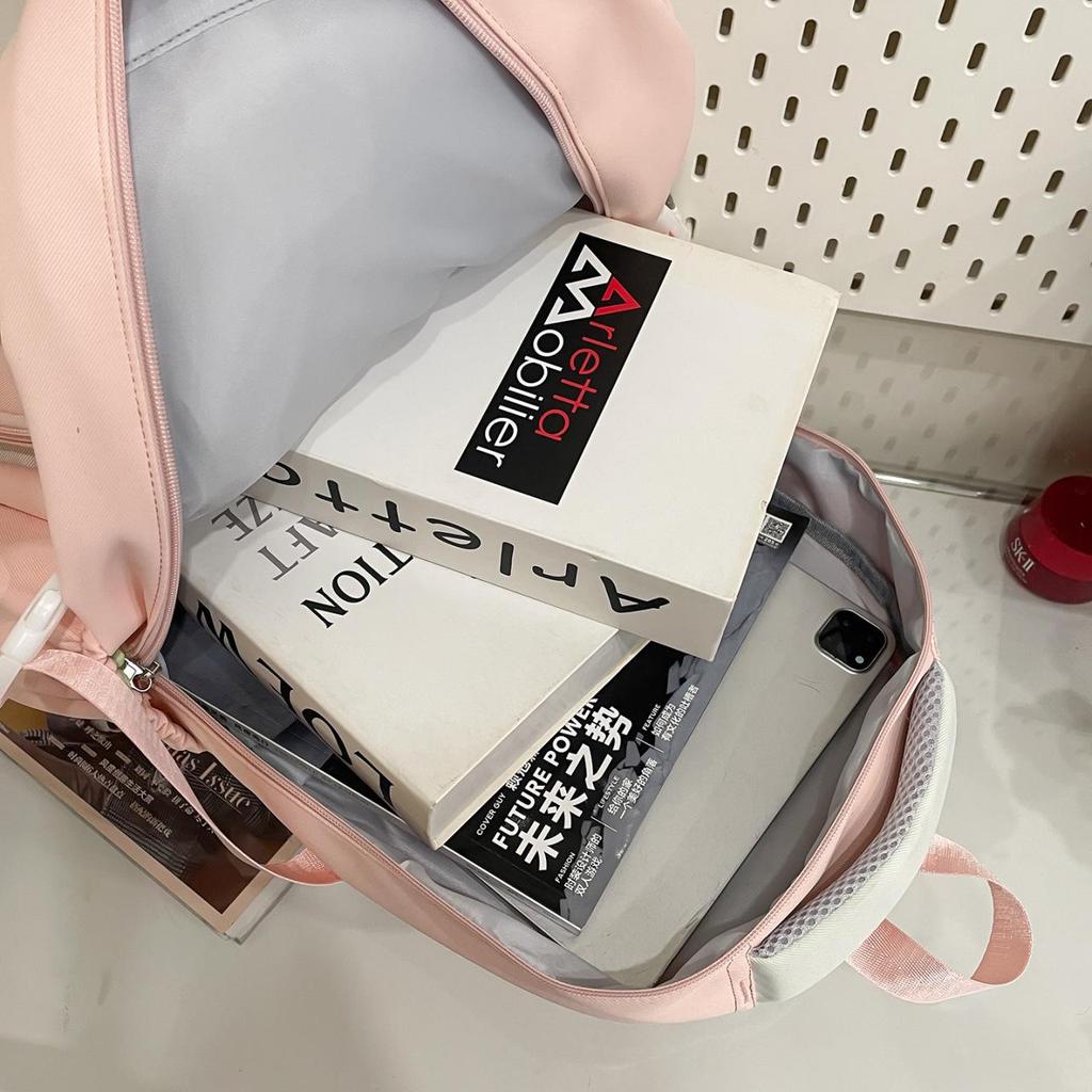 2025 Wear-Resistant Large Capacity Transparent Ita Backpack for Middle School Girls