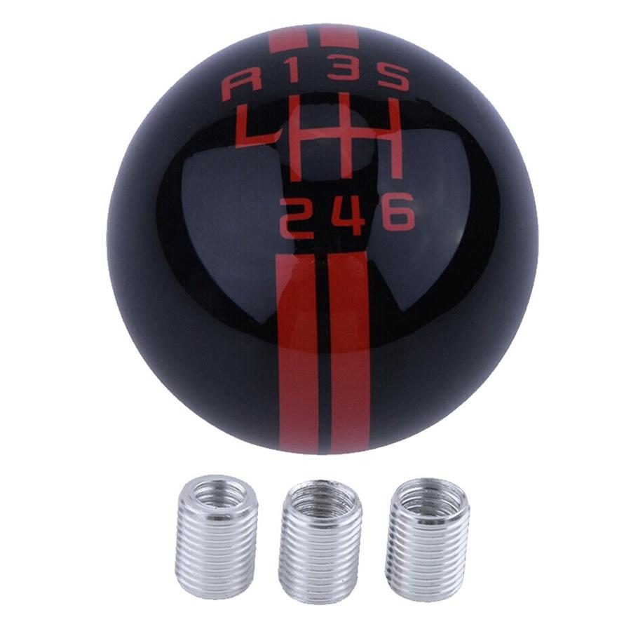 Gear Shift Knob, Black, Round, for Ford Mustang GT500, 6-speed Transmission