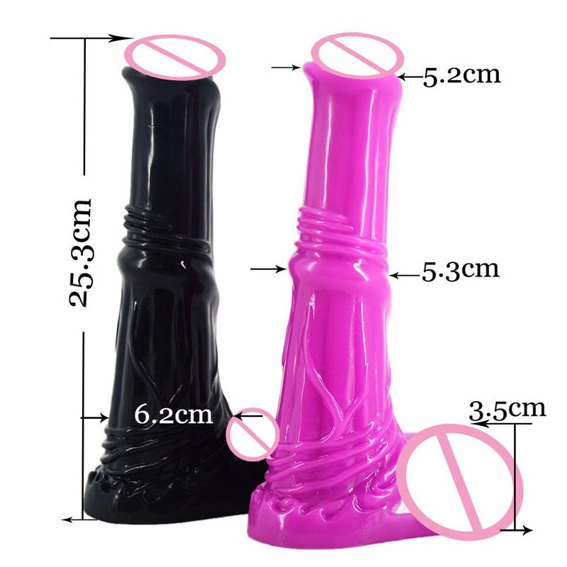 Giant Horse Dildo Realistic Penis Female Masturbator Female Animal Dildo Quick Orgasm Anal Toys For Men Sex Toy For Lesbian Women