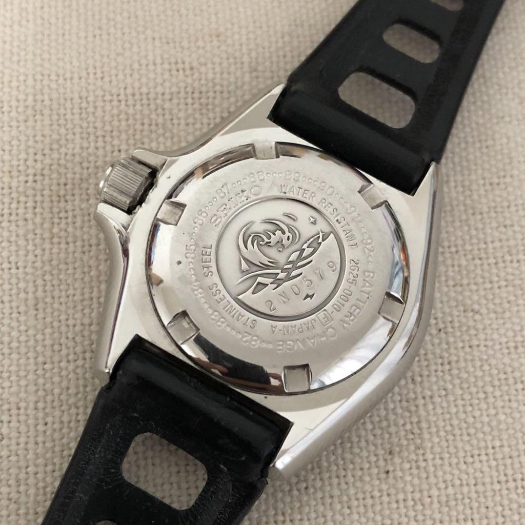 [USED] Vintage Seiko Diver 2625-0010 Women's Quartz Watch