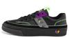 Men's Sneakers Kappa Skate Shoes Unisex Low-top Black/Purple/Green