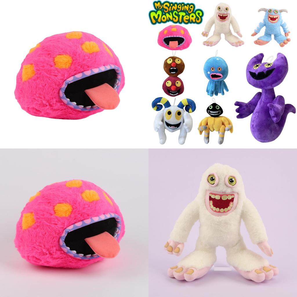 Hochwertige Kurzplüsch My Singing Monsters Kuscheltiere