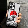 Japanese Wave Kanagawa Surfing Plating Phone Case For Xiaomi Redmi Note 14 15 Pro Plus 13 12 11 11S 11T 10 9S 9 5G Anti-Fall Air