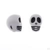 100 PCS 13mm Skull Spacer Beads for Jewelry Making Supplies in Bulk Finding