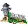 MOC Città Uomo Zombie Zai Rovine Scena Torre Recinzione Prigione Edificio Blocchi da Costruzione a Particelle Piccole Giocattolo