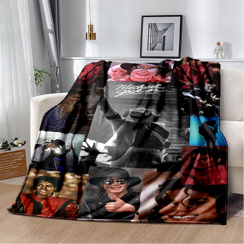 29 Style New Michael Jackson King of Pop MJ Star Blanket,Soft Throw Blanket for Home Bedroom Bed Sofa Travel Office Cover Kids