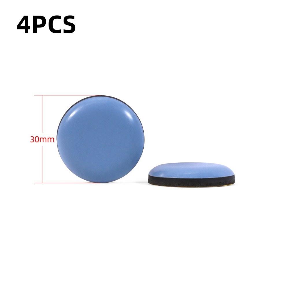 4Pcs Anti-abrasion Furniture Leg Slider Pads Self-Adhesive Floor Protector Easy Move Heavy Table Sofa Slider Mat Chair Fittings