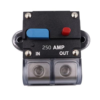 250A Leitungsschutzschalter Reset 12V-48V Auto Boot Stereo Audio Sicherung Automatischer Schalter