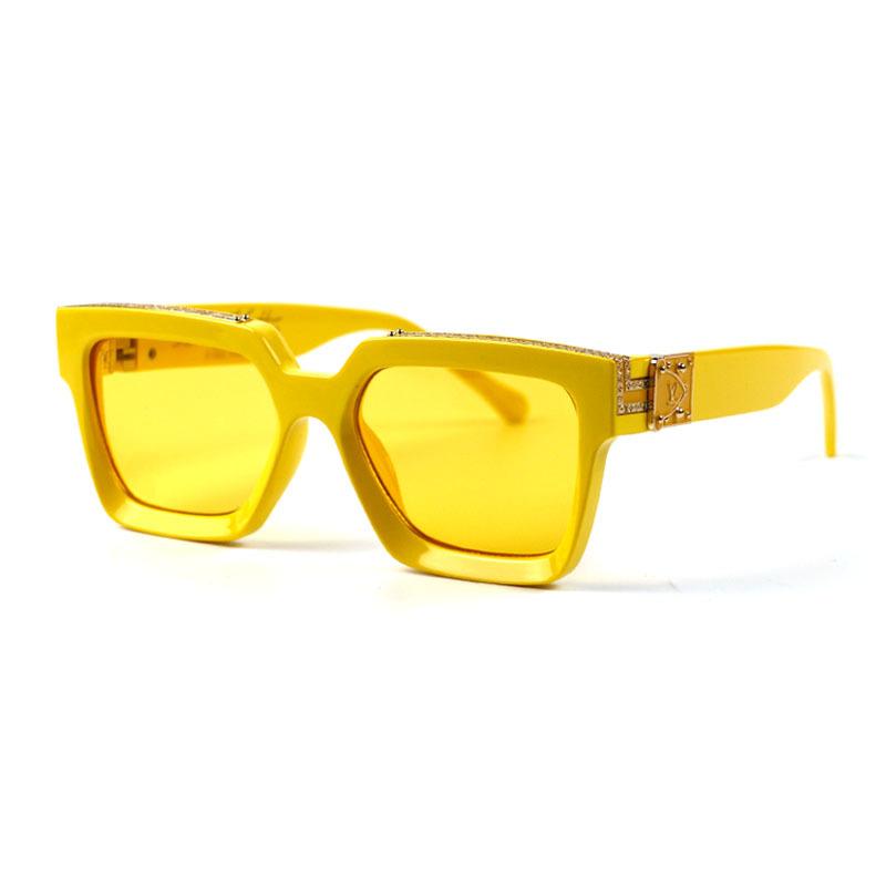 New Large Frame Square Sunglasses Women's Brand Designer Fashion Sun Glasses Men's Outdoor Driving Eyewear UV400