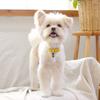MAISON DE MIU Heart Pendant Collar - Yellow