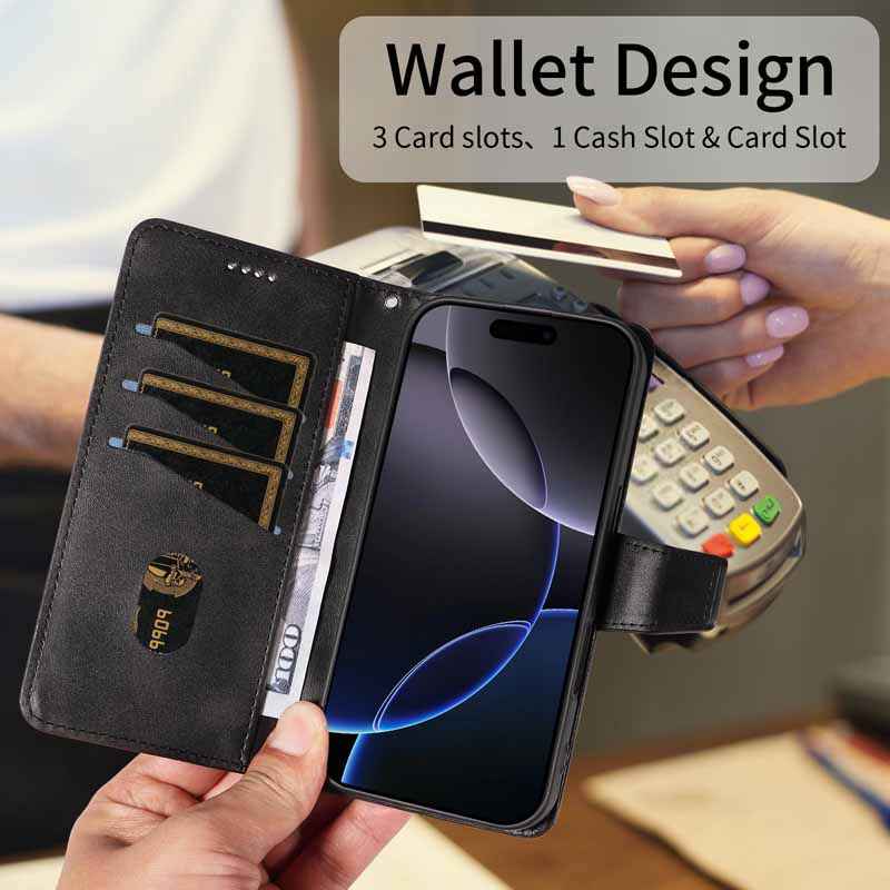 For OPPO A18 Case Leather Flip Wallet Cover For Oppo A38 A58 A78 A98 A79 A17 A57 A57S A57E A77 4G 5G 2022 Phone Case Coque Funda