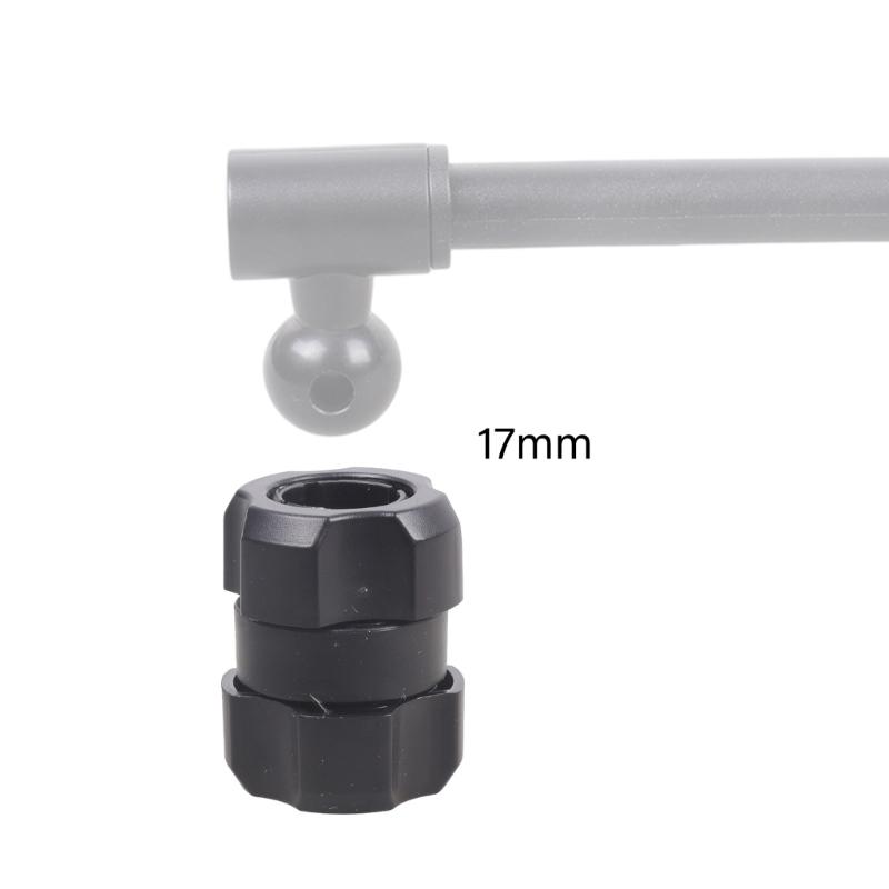 Universal 17mm Female To Female Base Connector For Mobile Phone Holder Car Mount Live Broadcast Desk Stand