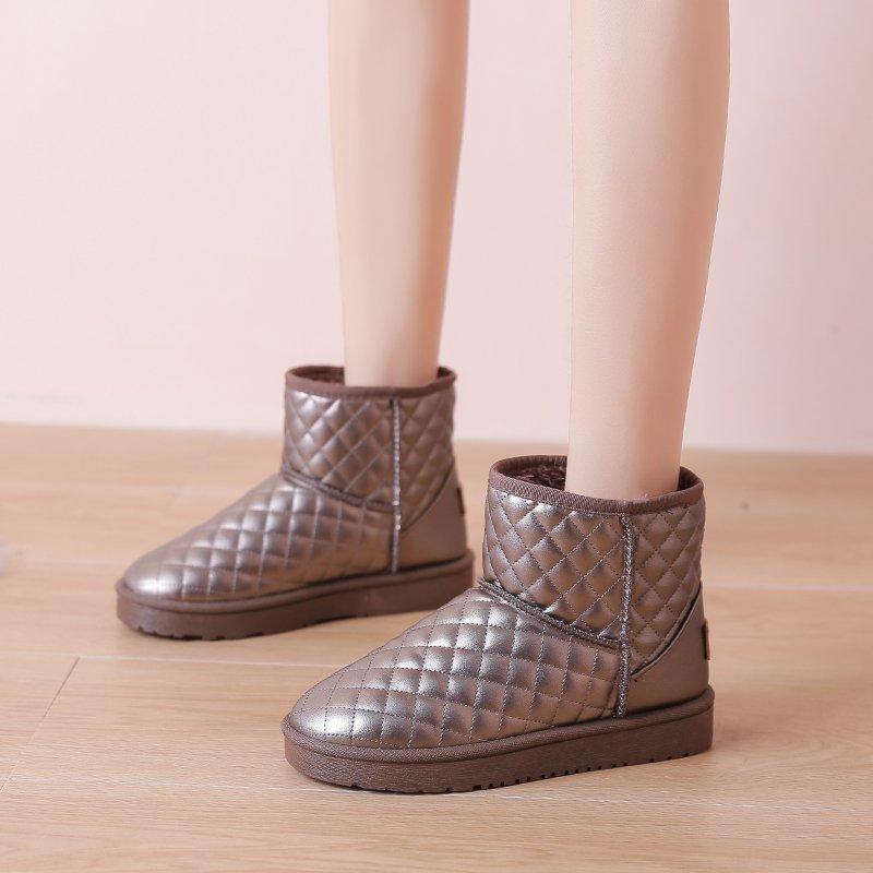 Warm Snow Boots for Women Shoes Woman Comfortable Ankle Boots Women Winter Ladies Shoes New Classic Thickened Fluff Chunky Boots Woman