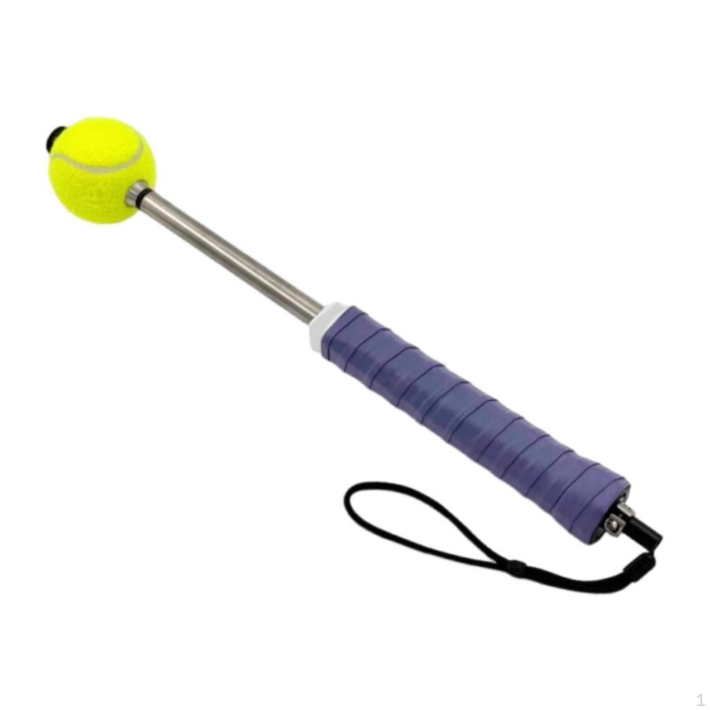 Tennis Serve Training Adjustable Aid with Sound Hitting Feedback Tool for Kids Adults Speed