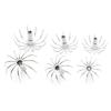 10Pcs Stainsless Steels Squid Hook Sea Fishings Fishes Hook Squid Jig Fishings Baits Hook Barbed Umbrellas Fishings Hook