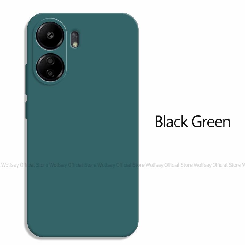 For Xiaomi Redmi 13C Case Xiaomi Redmi 15C 14C 13C 12C 10C Cover Cases Shockproof Liquid Silicone Phone Cover Xiaomi Redmi 13C