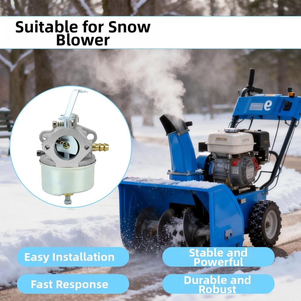 632230 632272 H30 H50 H60 HH60 Carburetor Kit For FOR TECUMSEH Snow Blower Garden Flat-suction Vacuum Diaphragm Carburetor Kit
