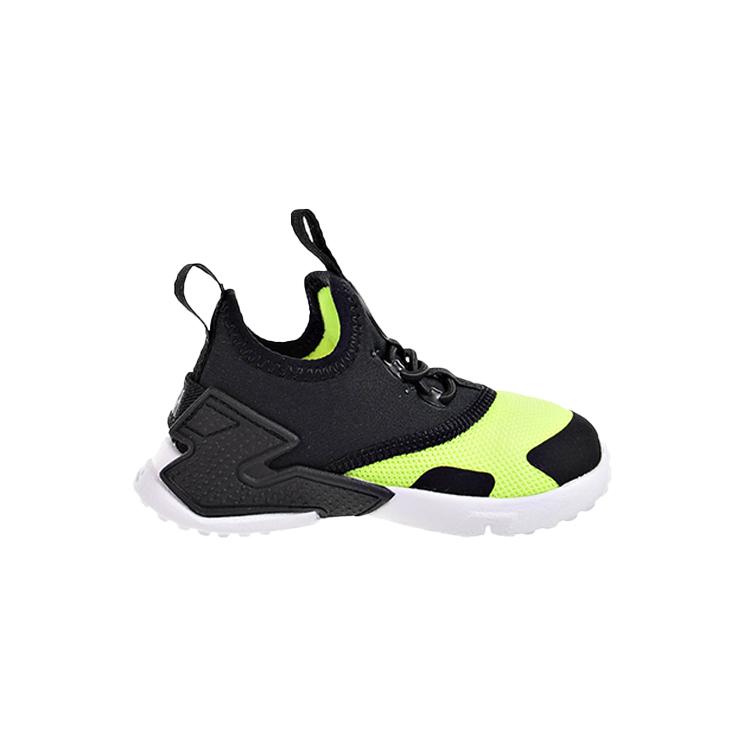 Nike Huarache Drift Low top Toddler Shoes Black Green Infant And Toddler AA3504-700