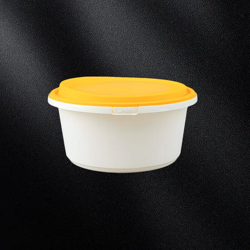 850ml Round Disposable Snap-Lock Takeaway Container
