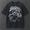 JoJos Bizarre Adventure Joseph Joestar Graphic Tshirt Men Women Clothing Cotton Tshirts Retro Washed Tee Harajuku Male T Shirt