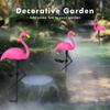 Flamingo Outdoor Landscape Yard Light Waterproof Solar Garden Lamps Lawn Lights Patio Walkway Lights Stake Light Holiday Decor