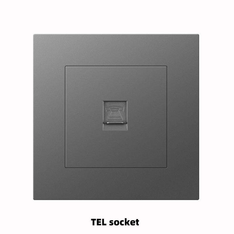 UK 13A Home Electrical Wall Power Switch Socket with USB ,220V Universal Dual 5pin Socket 18W Type-C Quick Charging Plug Outlet,