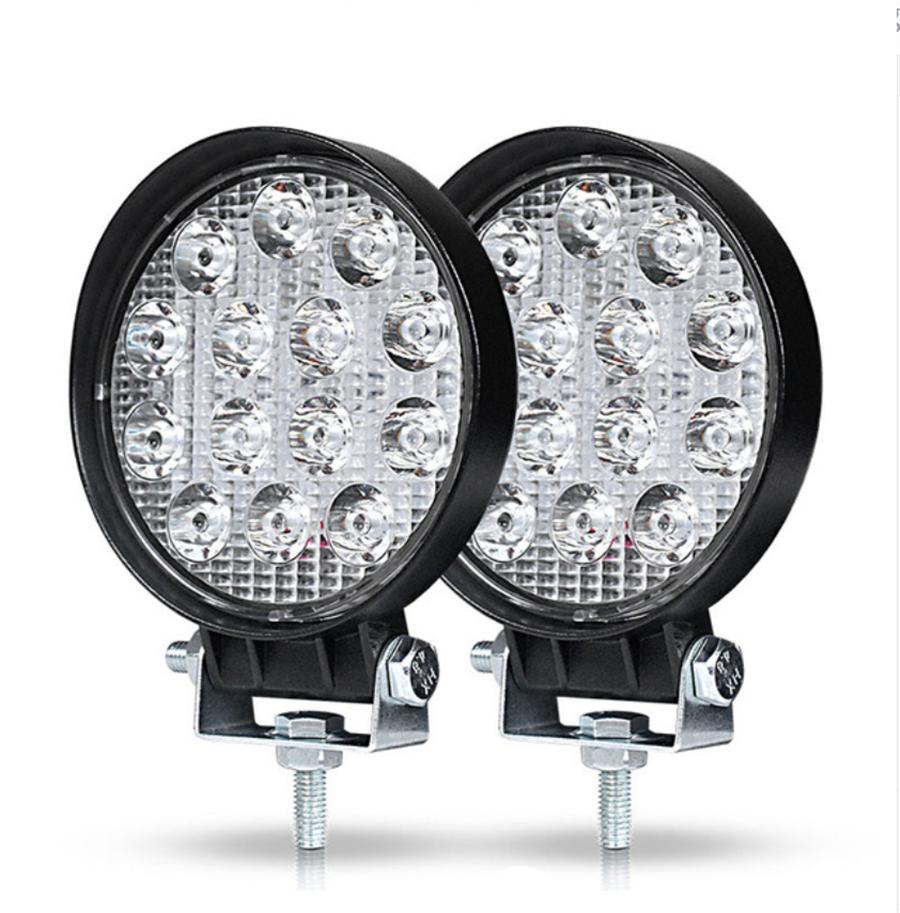 4.5" Round 70W LED Work Light Fog Driving Lamp Offroad SUV Spotlight ATV Truck