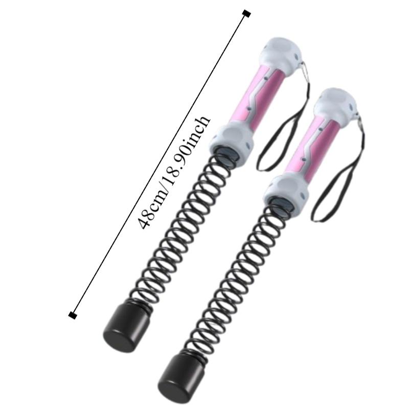 1 pair Stainless Steel Gym Battle Rope Replacement Spring Arm Strength Rope  Exercises Expander