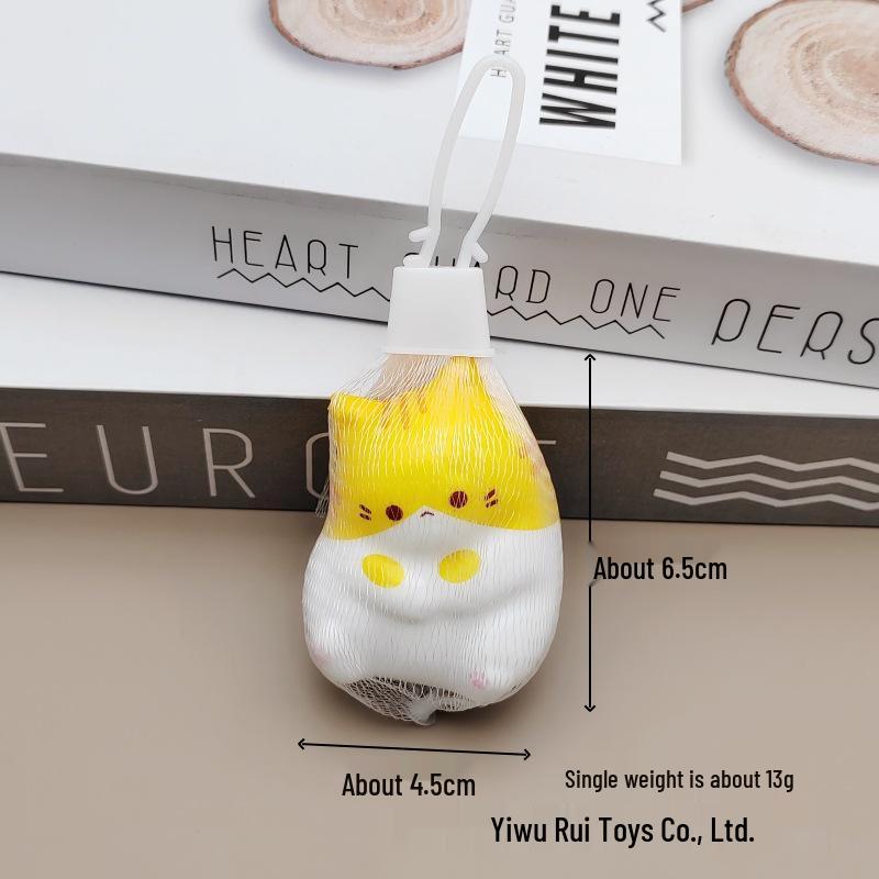 

Серія Coco Cat Мила іграшка-антистрес для стискання Фігурка Mesh Bag Packaging