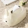 Creative High-End Rabbit Tissue Box - Stylish Home Decor Paper Dispenser for Living Room
