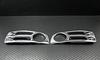 BRIGHTZ Chrome Fog Light Type for Elgrand E51 NE51 Highway Star NE Part 15452 Covers, C, (Early Model) [FOG-COV-090] (E 51) Number