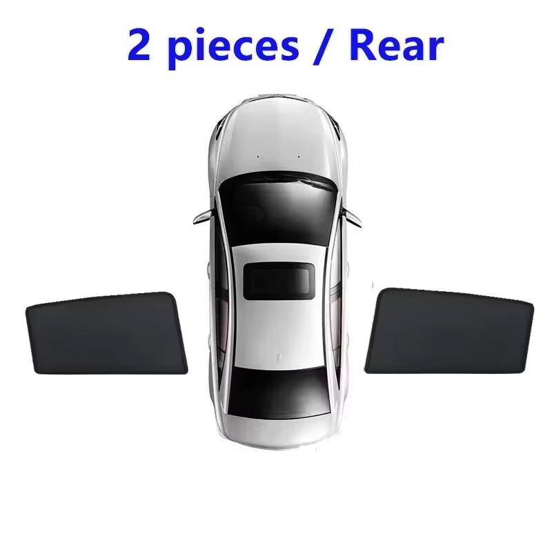 For Porsche Cayenne E3 Porsche Cayenne 2024 Accessories -2025 Magnetic Sunshade Car Sunshade Visor Blocking Curtain Privacy