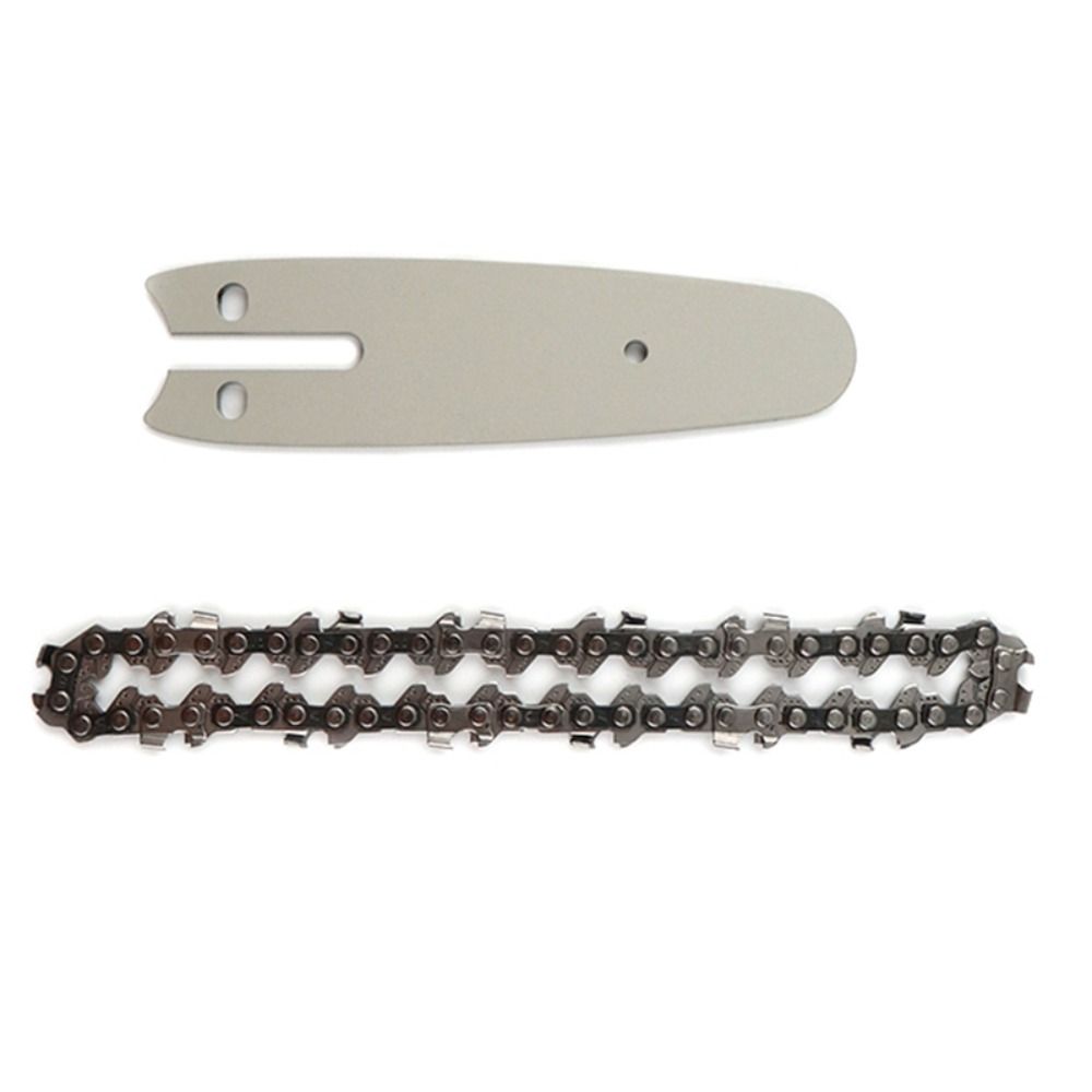 4/ 6 Inch Cutting Sharp Chains Chain Guide Electric Saw Parts Chain Saw Set Guide Plate Electric Chainsaw