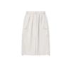 FILA Original Round Pocket Cargo Skirt Fashion Retro Classic Trendy Versatile Comfortable Woven Casual Long Skirt Women skirts Beige F51W629313FBG