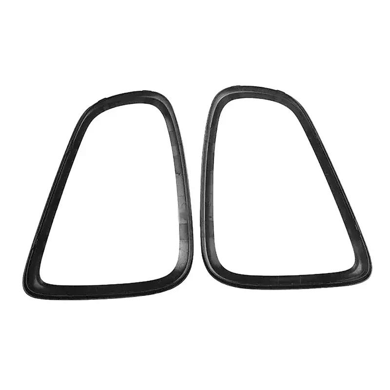 4pcs Front Headlights Taillight Trim Eyelid Frame Kit Grille Trim Cover For Mini Cooper S R55 R56 R57 2007-2015 Eyebrow Ring
