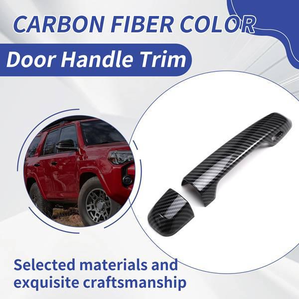 Exterior Door Handle Covers for 2010-2024 Toyota 4Runner, 8-Pack None