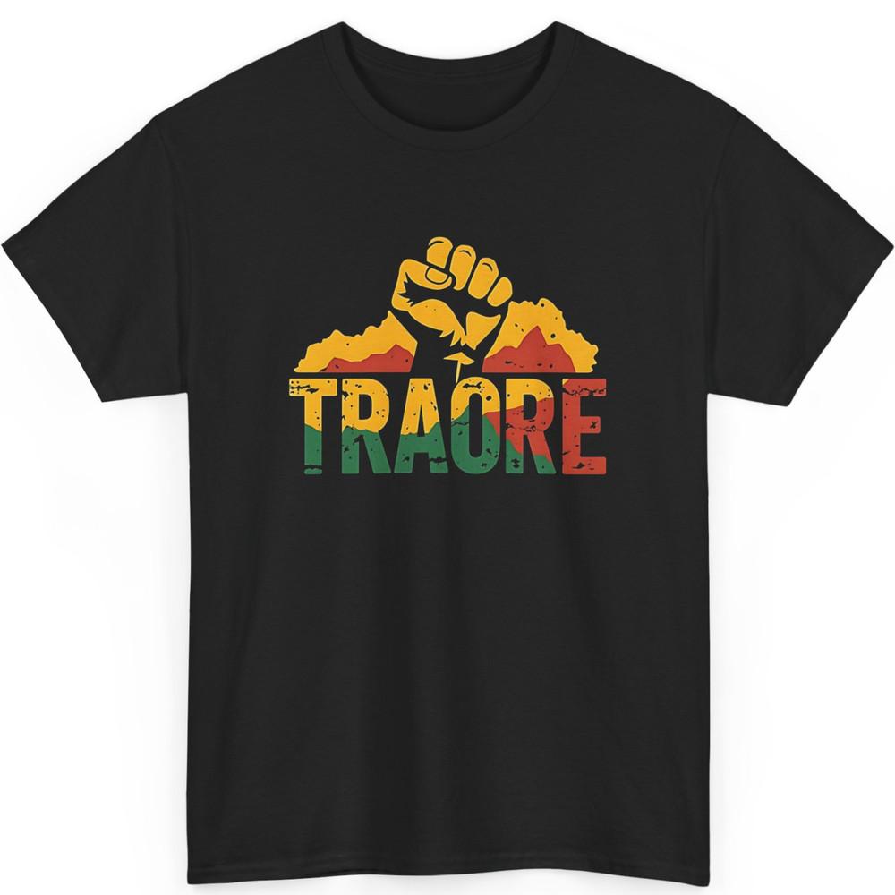 Burkina Faso- Ibrahim Traoré / Thomas Sankara African President Unisex T-Shirt Unisex T-Shirt XXXL