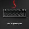 Pulsar Gaming Gears eS HE 70 Hall Effect Magnetic Gaming ANSI English 79 Magnetic 8K Polling Rate Keyboard, Layout, Keys, Switches,
