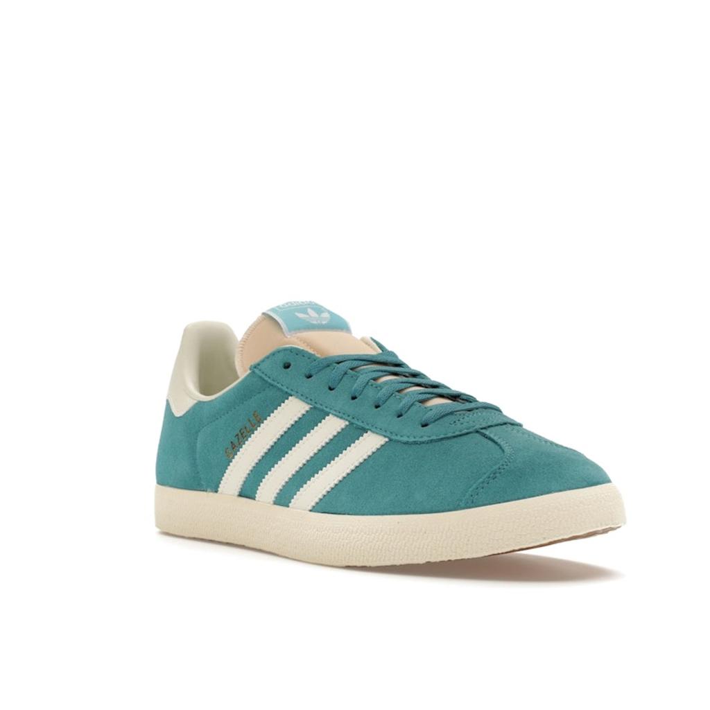 Adidas Gazelle Arctic Fusion Unisex Sneakers Green Off-White Cream-White IG1061