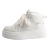 Thick Soled Velvet Cotton Shoes for Women 2024winter New High Top Versatile White Shoes Casual Sports Board Shoes Platform