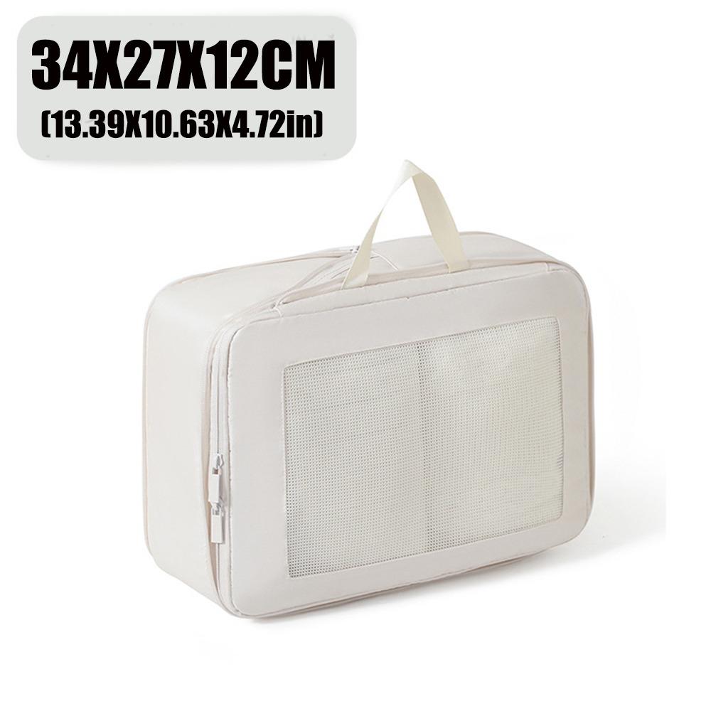With Handle Clothes Storage Bins Clothes Organizer Large Capacity Quilt Storage Bag Dust-Proof Foldable Closet Storage Bag