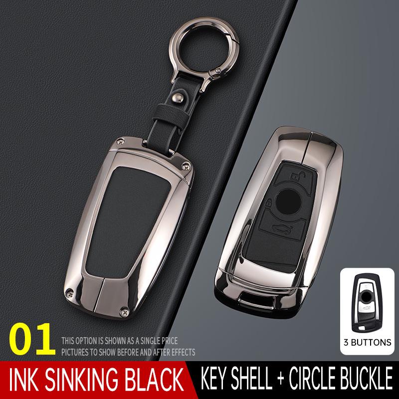 For BMW 3/5/7 Series Key Case - High-End Key Shell for Men & Women