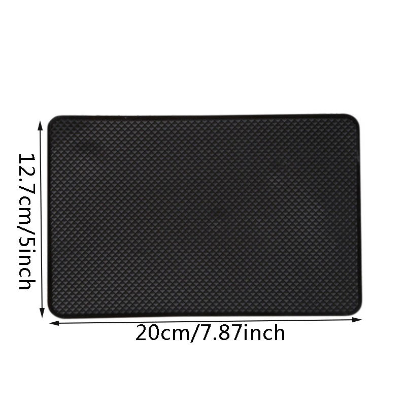 Autoteppich Auto Anti-Rutsch-Matte Auto Silikon Innenraum Armaturenbrett Handy PVC Anti-Rutsch-Aufbewahrungsmatten Auto Festes Handy Anti-Rutsch-Pad